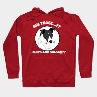 Are those chips and salsa? Funny dog Hoodie